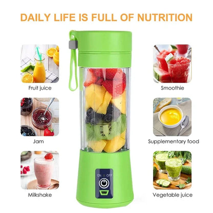 Rechargeable Portable Juicer – Mini Blender for Fresh Juice & Smoothies