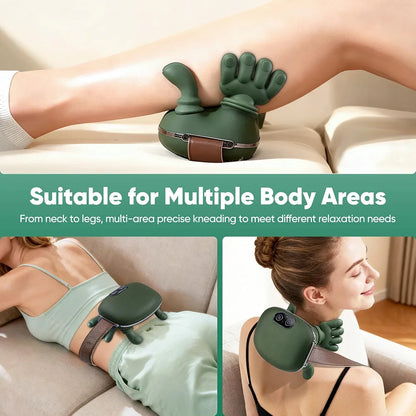 Electric Neck & Shoulder Massager – Deep Kneading Heated Relaxation Device