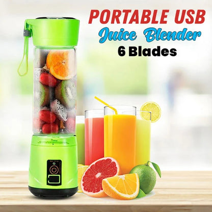 Rechargeable Portable Juicer – Mini Blender for Fresh Juice & Smoothies