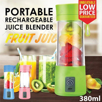 Rechargeable Portable Juicer – Mini Blender for Fresh Juice & Smoothies