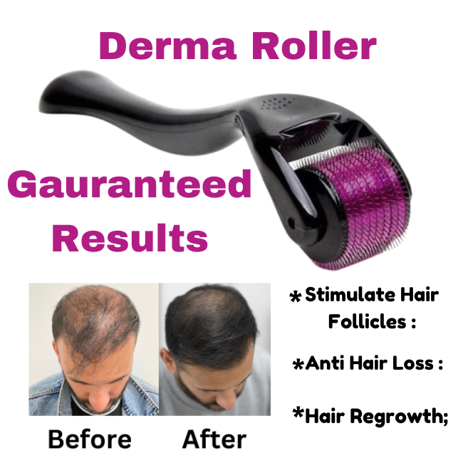 3-in-1 Derma Roller – Skin & Beard Care Roller